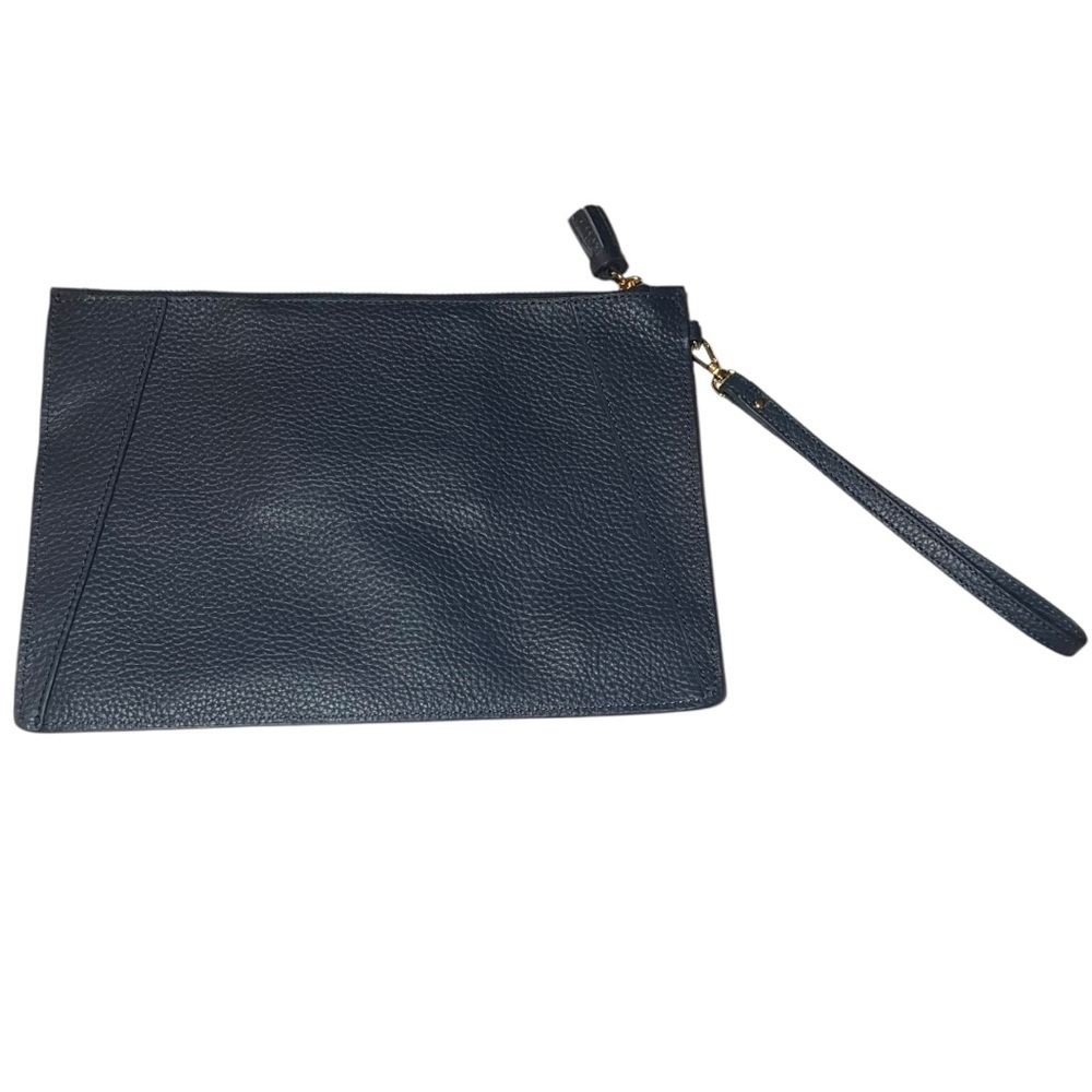 Neely & Chloe Flat Clutch Blue‎